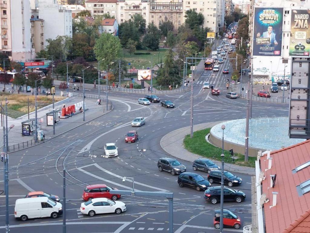 Slavija Square Belgrade Apartment Bagian luar foto